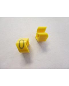 Cable noticeable clip 2-4 yellow/black 0   diameter 4-10mm