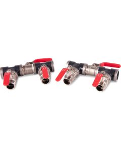 By-pass cpl 3/4" with connection PVC for medicator