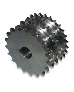 Chain wheel 2x1/2-20t+1x3/8- 27t b20 drive LB350/500 per tie