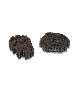 Double roller chain 87 links + chain joint DIN 8187