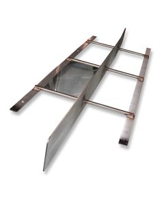Drinking place divider SST 1320mm double f/finishing