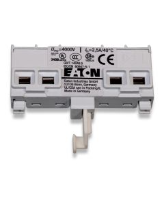 Auxiliary switch f/protec.mot.swi.PKZM front attachm.1NO 1NC