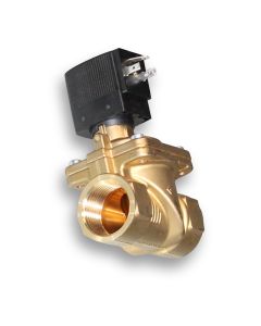 Solenoid valve 2/2-way 230V normally closed T1"