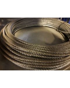 Steel Wire galv.  D5mm 7x19
