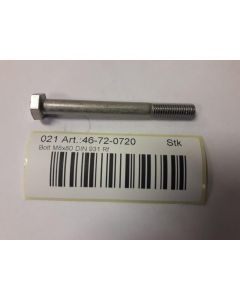 Hexagon head screw M 8x80 DIN 931 SST