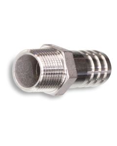 Hose nozzle 1/2" m x 19mm SST