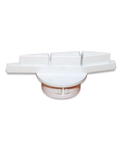 Bearing end cap for nozzle heat exchanger Earny
