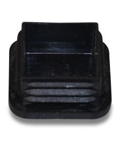 Plug 40x40x4 PVC for tube