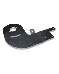 Side plate behind left f/pivoting unit RG-plus V16