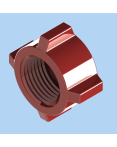WASHER NUT,0750 RED