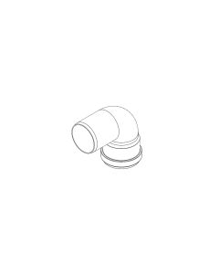 Bend plastic 87° DN50