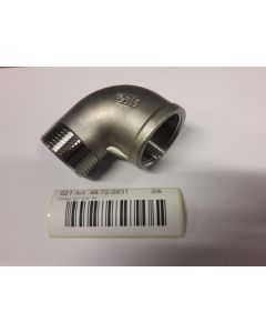 Angle 90° 5/4" SST