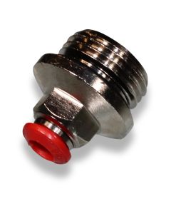 Straight screwed coupling brass 6mm pluggable 1/2"OT