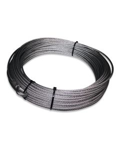 Wire rope 6mm galvanized 50m cpl 850kg for halving loads
