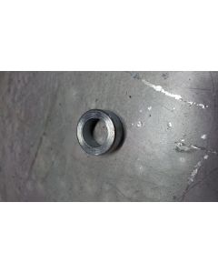 Bushing reinforcement nozzle for swine feeder