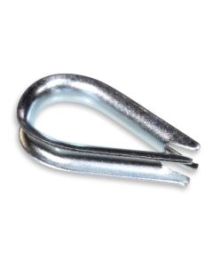 Thimble galv 6mm for cable 5mm DIN 6899 NG5 RW6 shape A