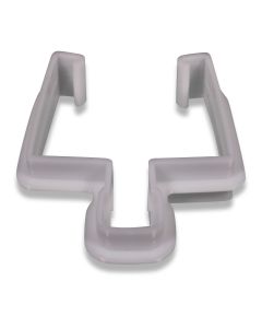Clamp POM for drinker d22 under regular trough