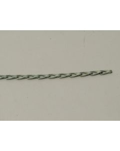 CHAIN,SASH,#8, 500'REEL YELLOW TRIVALENT CHROMATE FINISH