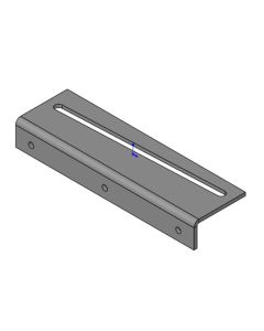 Handlebar bracket right f/TriSort output w/autom. lockingsys