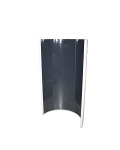 Exhaust air pipe half VC-30 D820-1500 gray