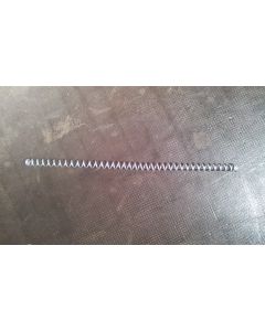 Spring display tube support