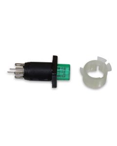 Switch illuminated by LED (green) LDS (EB01820)