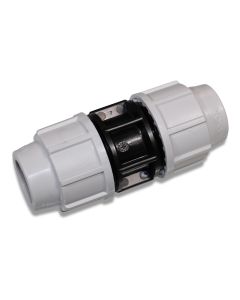 Coupling PP 25x 25mm NP16 f/PE-pipe