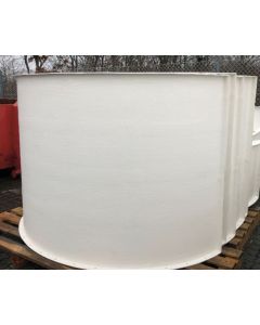 Intermediate ring 1050mm semi-finished products fiberglass