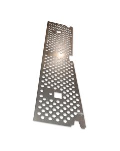Sheet metal partition upper tier Step XL 3t holes