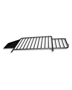 Frame for partition for stall EU 2400 end piece right