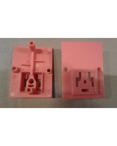 Cabinet bottom int. valve cont. white/orange IV-III