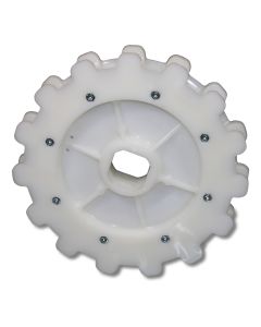 Driving wheel, plastic, separation chain, DUPLO 48 (FX01013)