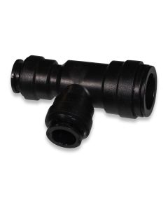T-connector plastic, pluggable, for PE pipe 22x15x15mm