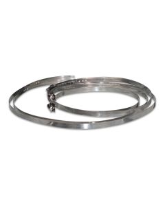 Packing f/exhaust air chimney D730/30 black incl pipe clamps
