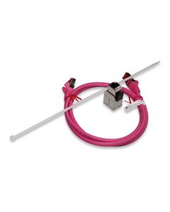 Strain relief RJ45 for climate computer
