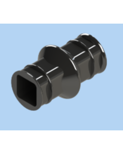 EXPANSION CONNECTOR W/O CRIMP RINGS,STANDARD PIPE 22mmX22mm