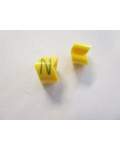 Cable noticeable clip 2-4 yellow/black N   diameter 4-10mm