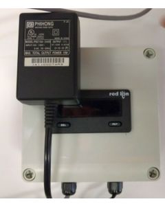 ENCLOSURE WITH 1 LED DISPLAY AND POWER SUPPLY