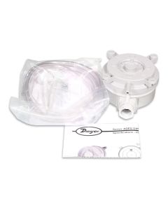 Differential pressure switch 20-300Pa 1.5A/250VAC incl acces
