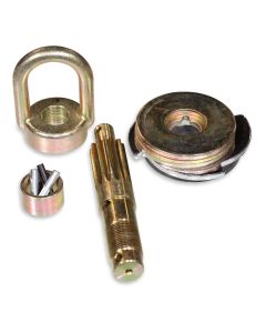 Input shaft cable winch for mounting at ceiling 550kg type A