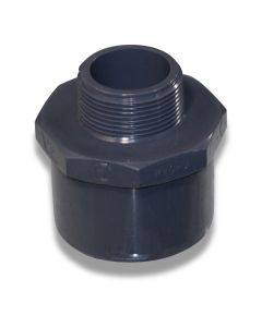 Adapter PVC 63/75x1.1/2" Nipple
