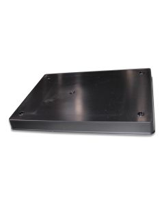 Top part for medium housing 380x280 RAL9005 no display