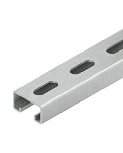 C-profile slot width 18mm 40x22x300mm perfor steel hot-dip