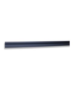 Cover profile PVC clipped 4000 f/PP panel slotted