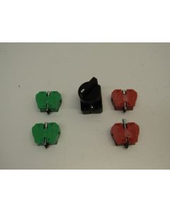 Selector switch, 22mm, 3-position, maintained