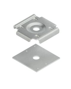 Threaded rod fixing two-piece steel hot-dip galvanized