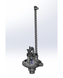 Regulator D 1301 2- outlets with 550mm breather tube