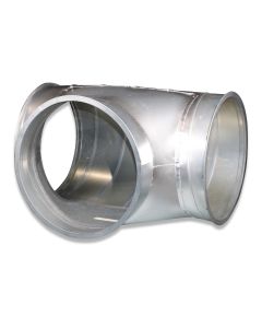 T-piece ND 400x400x400 wo/regulating flap