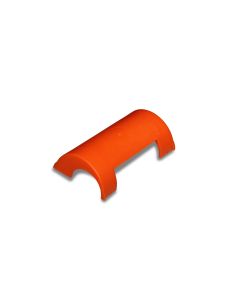 Adapter half f/volume dispenser BR at tube 38mm