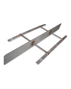Drinking place divider SST 990mm double f/finishing